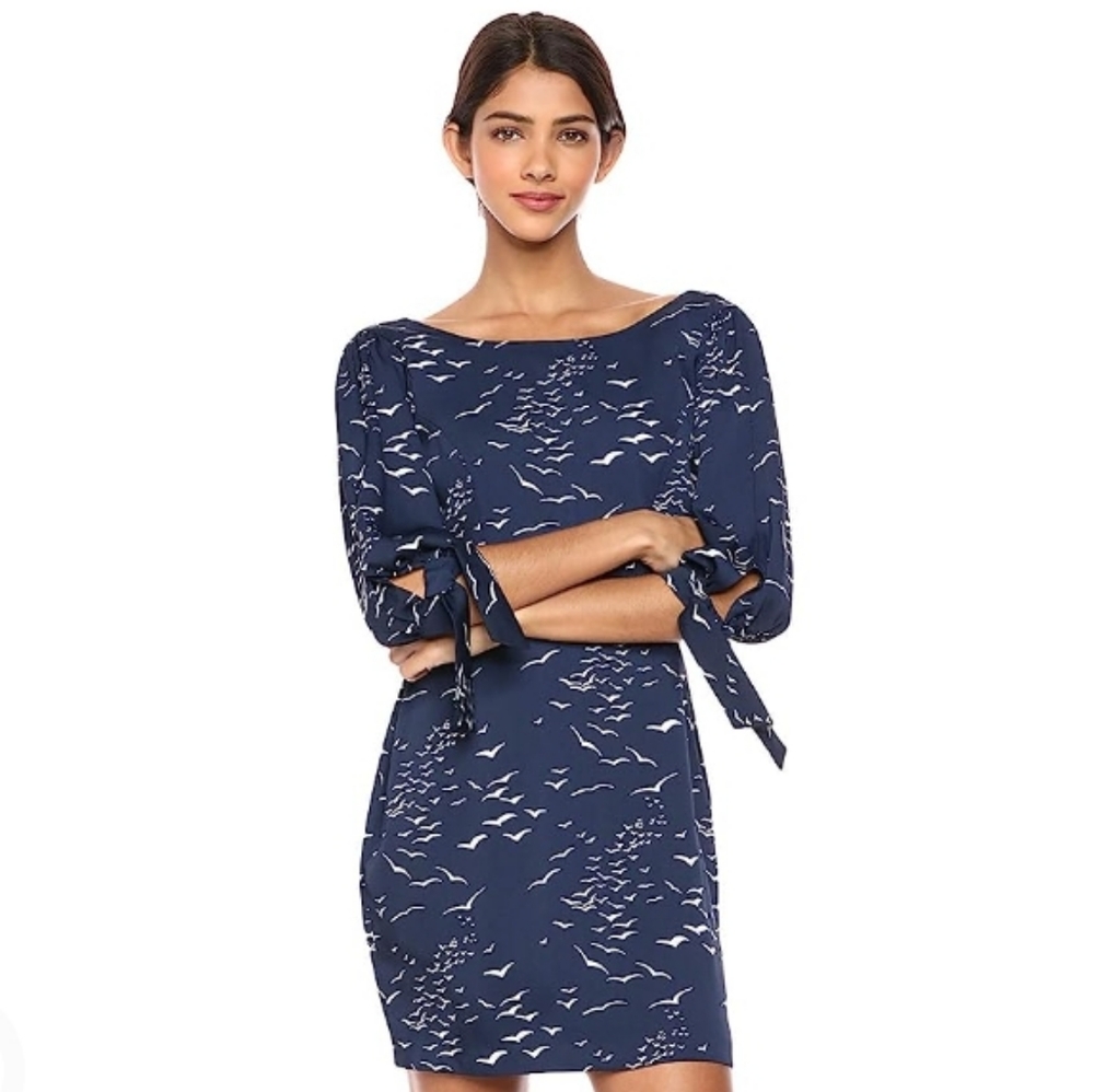 BCBG Navy Dress